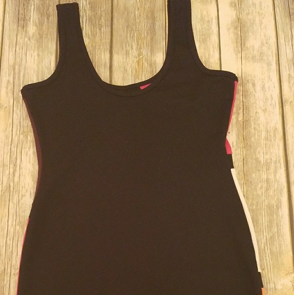 🔥 Ali & Kris Color Block Bodycon Dress Pink, Plum & Orange Medium M NEW NWT - Picture 2 of 3